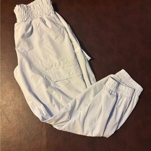 Athleta Light Blue Jogger Pants